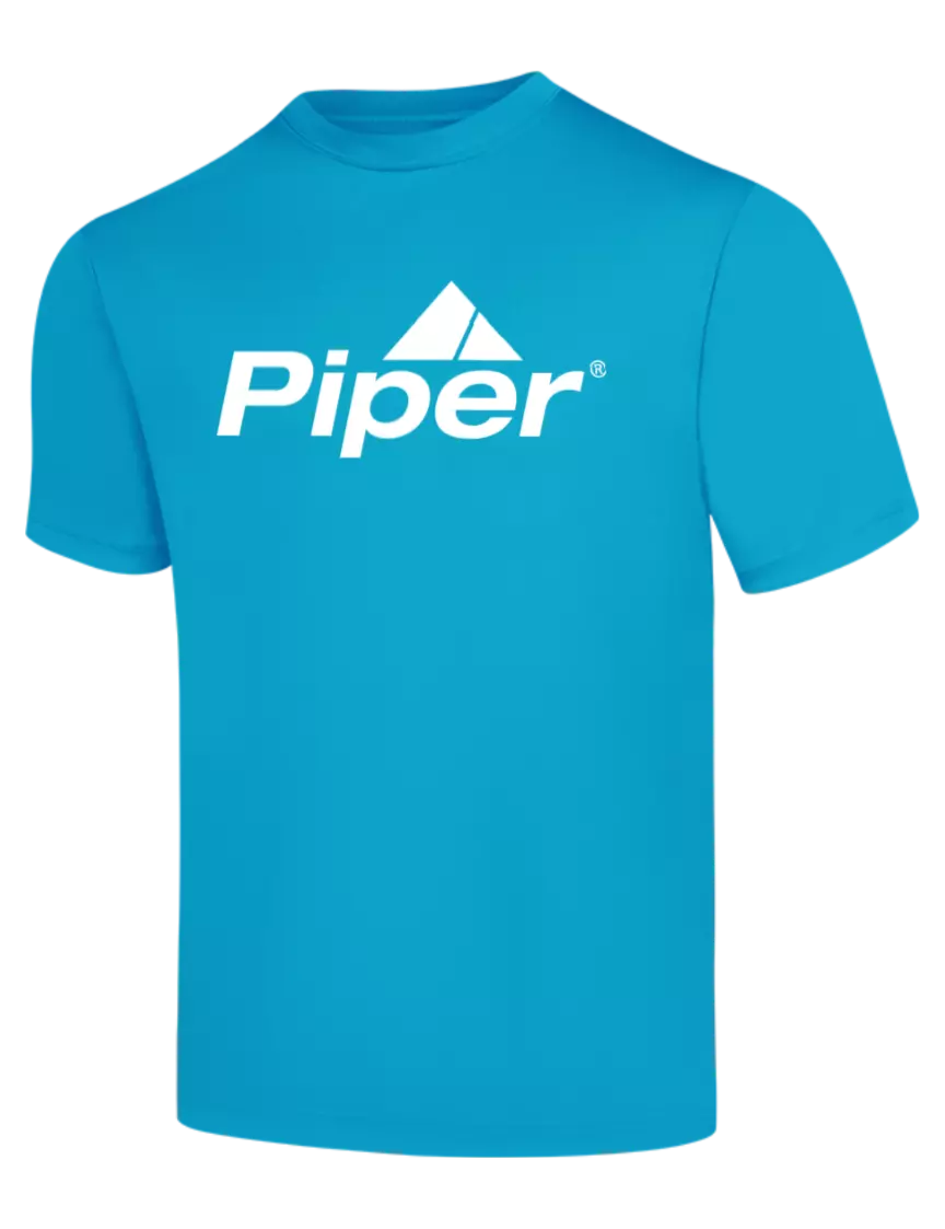 Piper Sapphire PosiCharge Competitor Tee w/Piper Logo