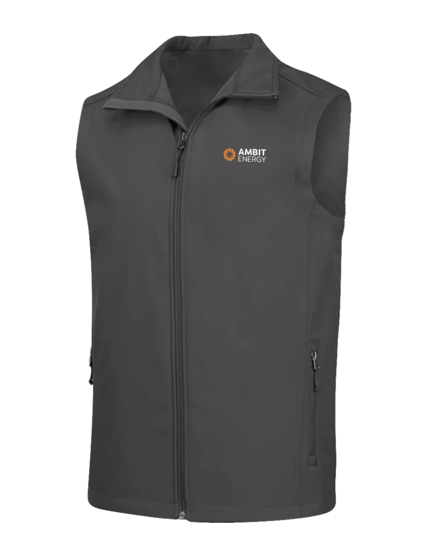 Ambit Charcoal Grey Core Soft Shell Vest w/Ambit Logo