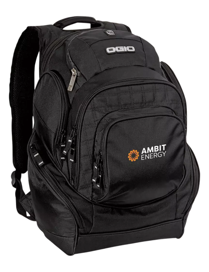Ambit OGIO Black Mastermind Pack w/Ambit Logo