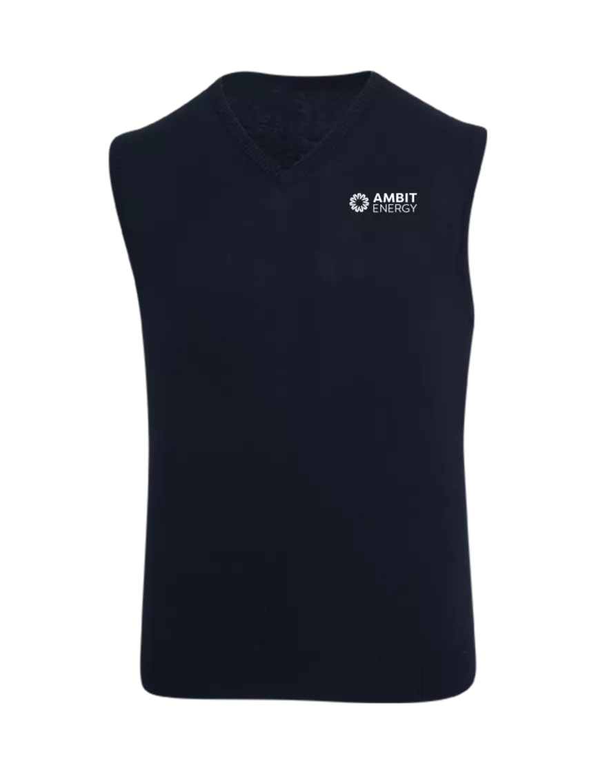 Ambit Navy Sweater Vest w/Ambit Logo