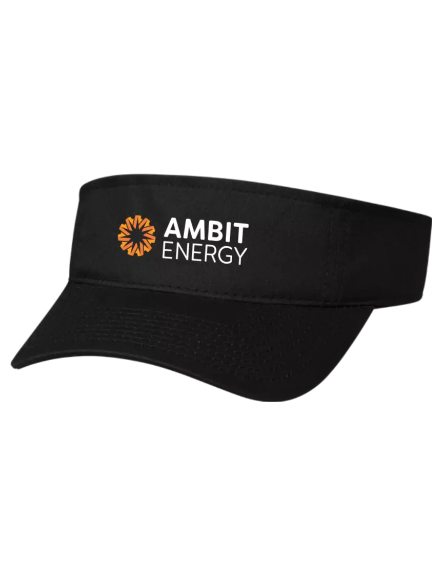 Ambit Black Cap Visor w/Ambit Logo