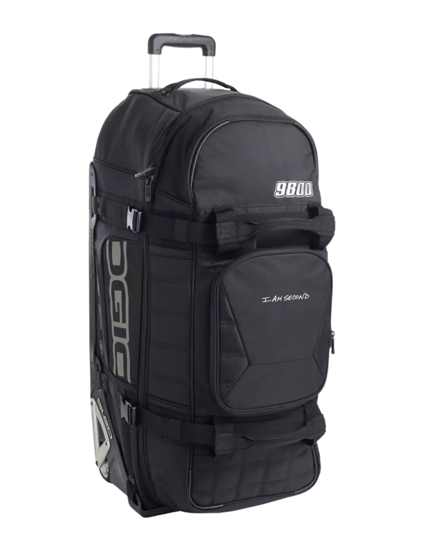 I Am Second OGIO Stealth Charcoal 9800 Travel Bag
 w/I Am Second Logo