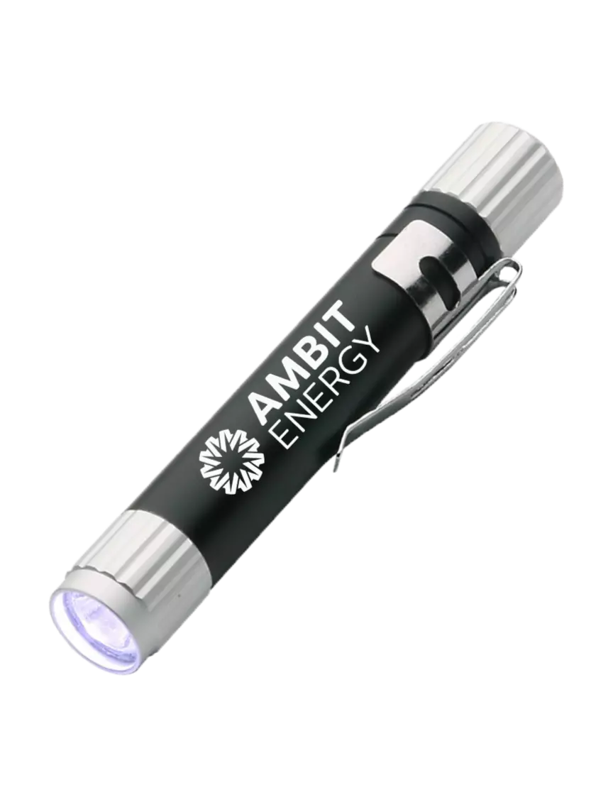 Ambit Black Aluminum LED Penlight w/Ambit Logo 