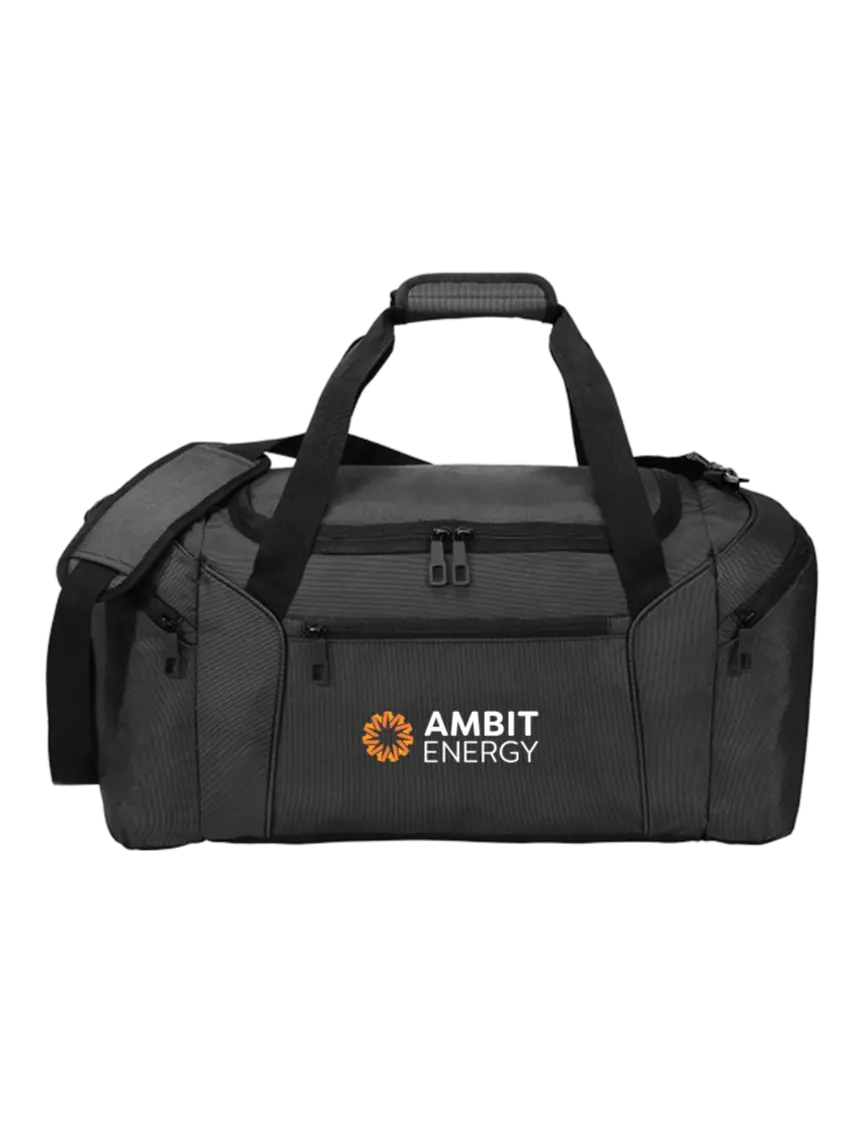 Ambit Slim & Lite Dark Grey Duffel    w/Ambit Logo