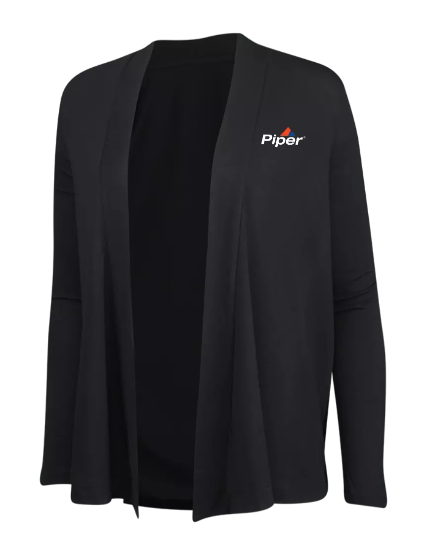Piper Black Womens Concept Cardigan w/Piper Logo
