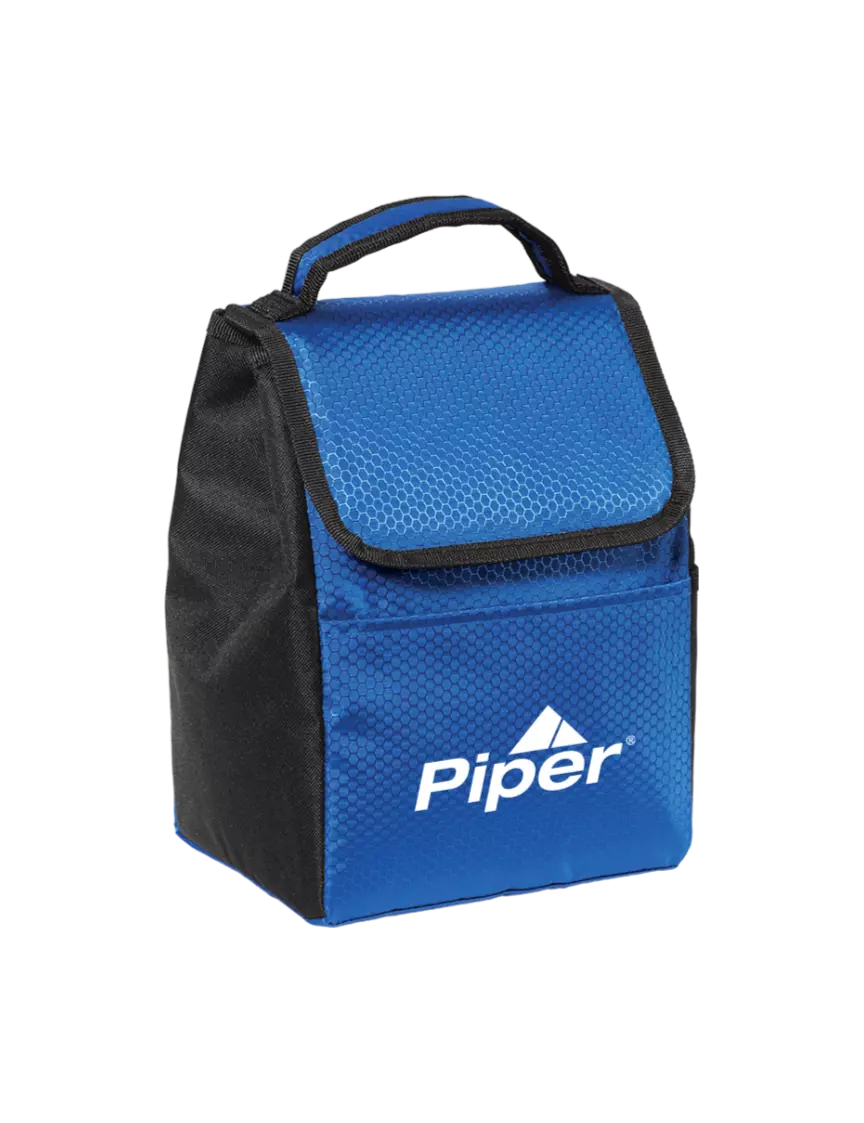 Piper Lunch Bag Twilight Blue/Black Cooler w/Piper Logo