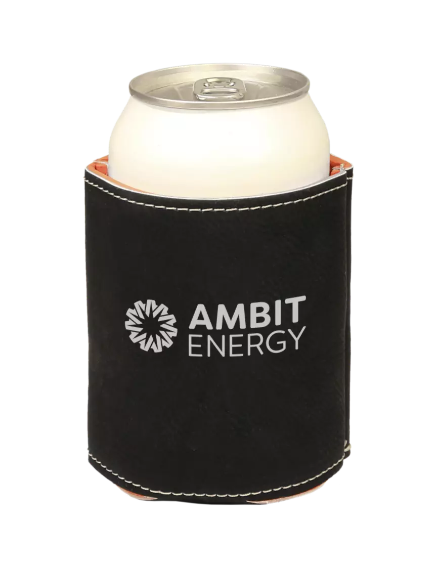 Ambit Black Leatherette Beverage Holder w/Ambit Logo 