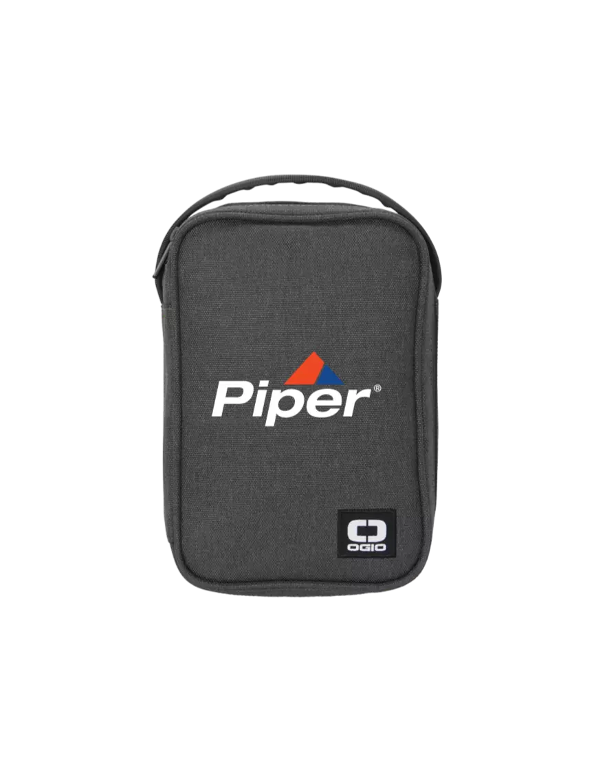 Piper OGIO Grey Vault Travel Organzier w/Piper Logo