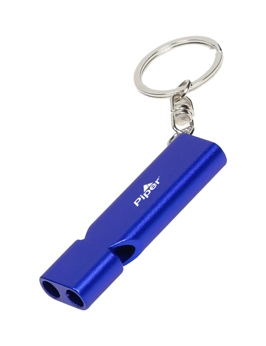 Piper Quick Alert Blue Safety Whistle w/Piper Logo