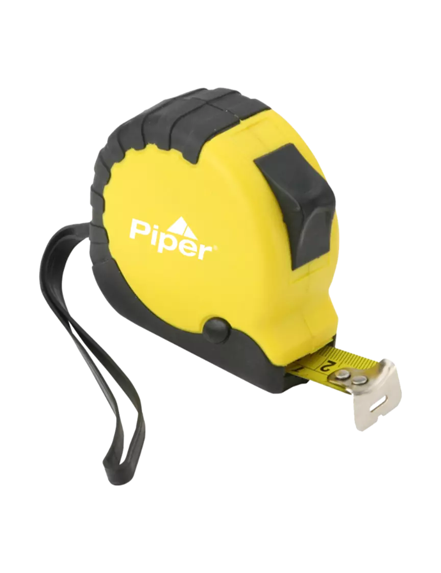 Piper Yellow Tape Measure, 16' w/Piper Logo