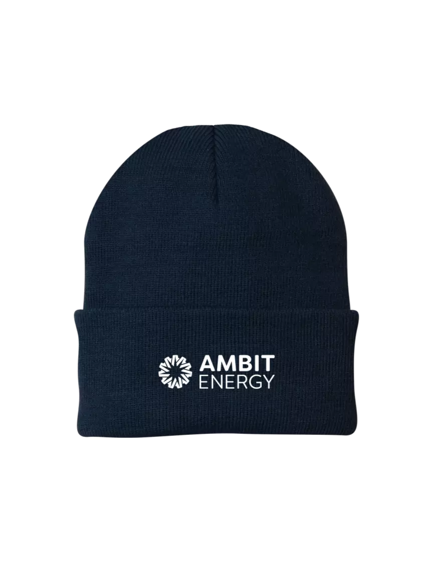 Ambit Navy Knit Cap w/Ambit Logo