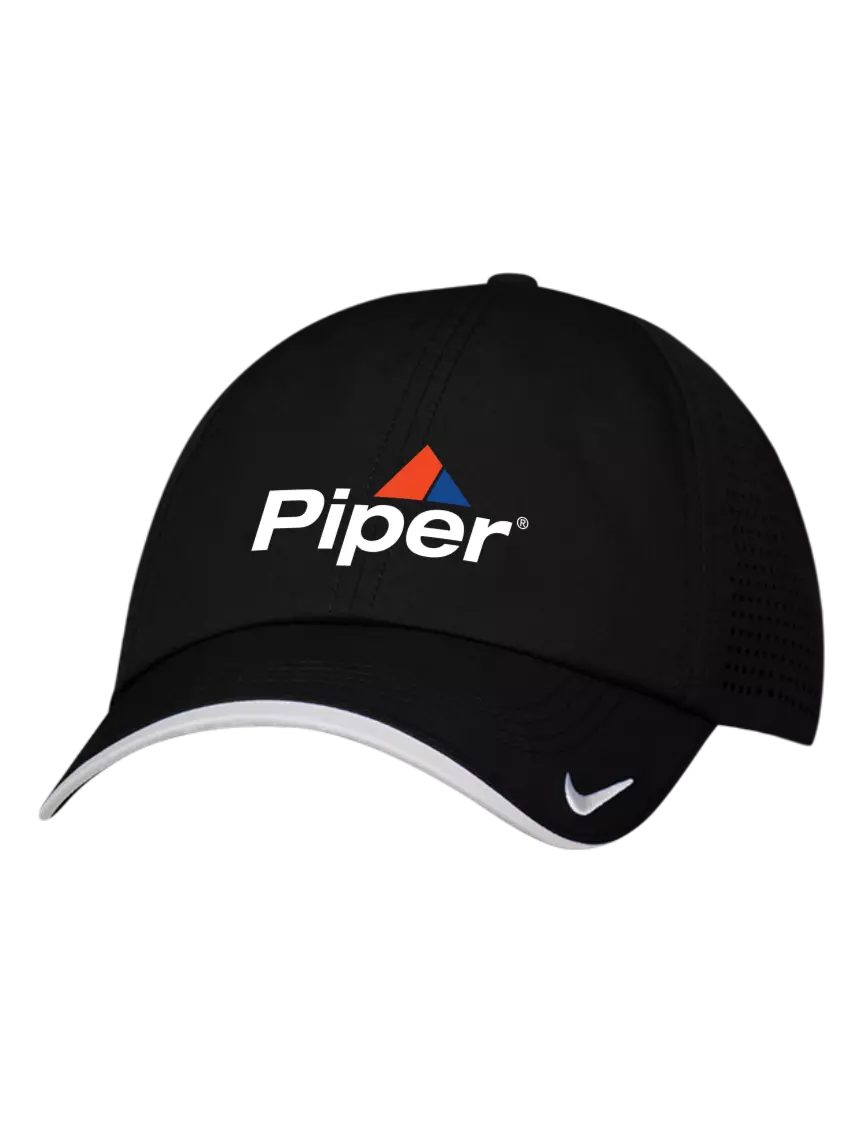Piper Nike Black Dri-FIT Legacy Cap w/Piper Logo