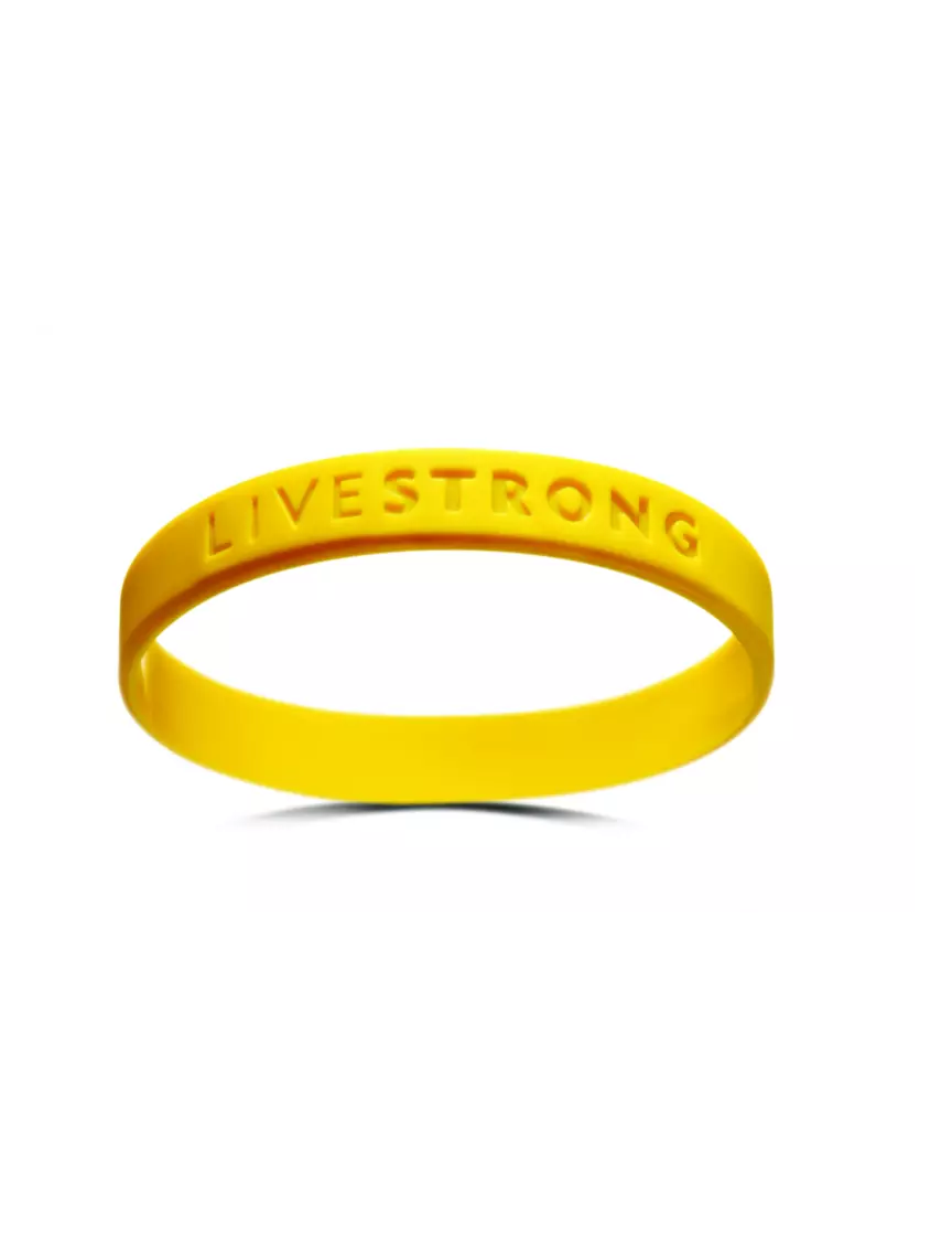 Livestrong Livestrong Yellow Single Wristband-XXL