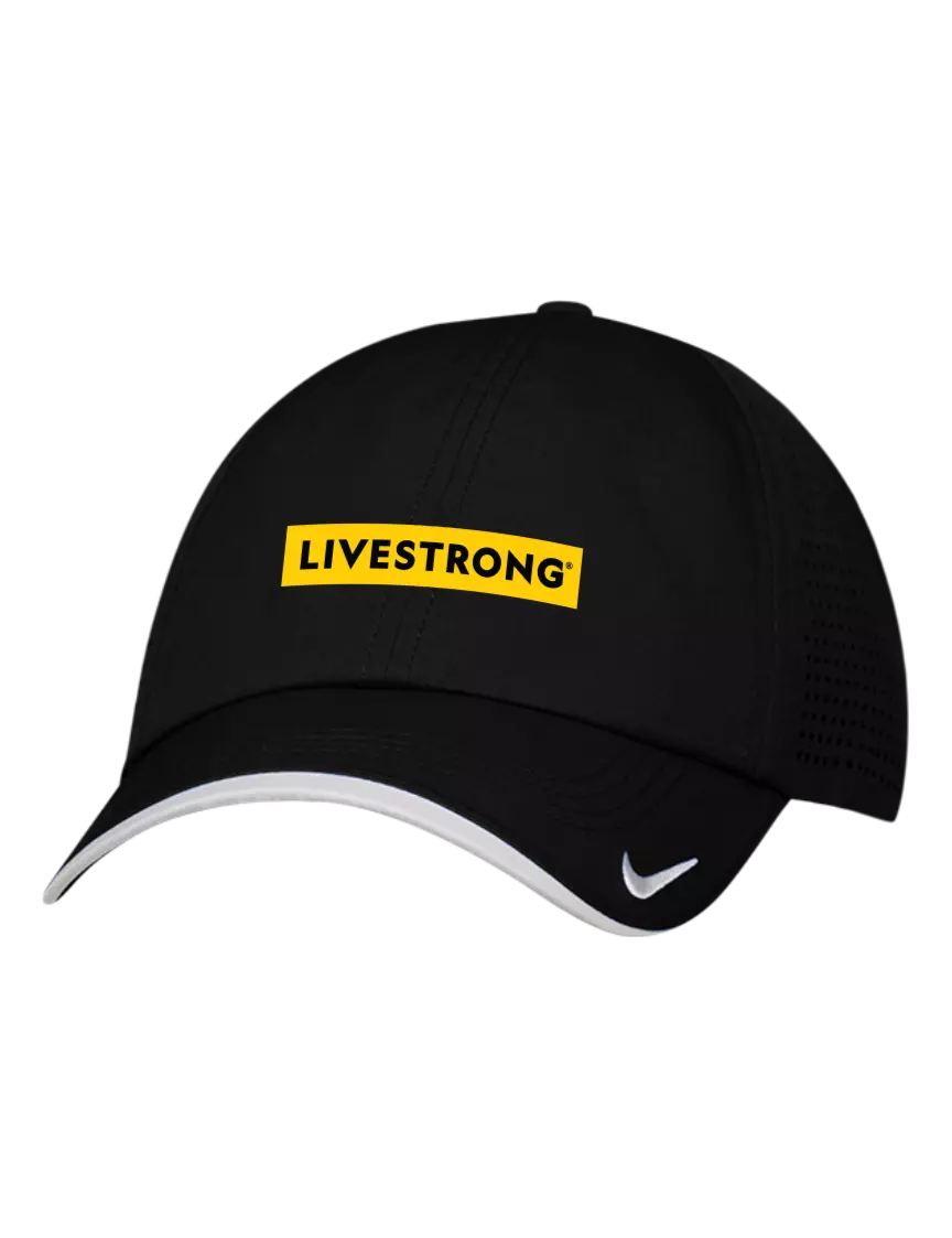 Livestrong Nike Black Dri-FIT Legacy Cap w/LIVESTRONG Logo