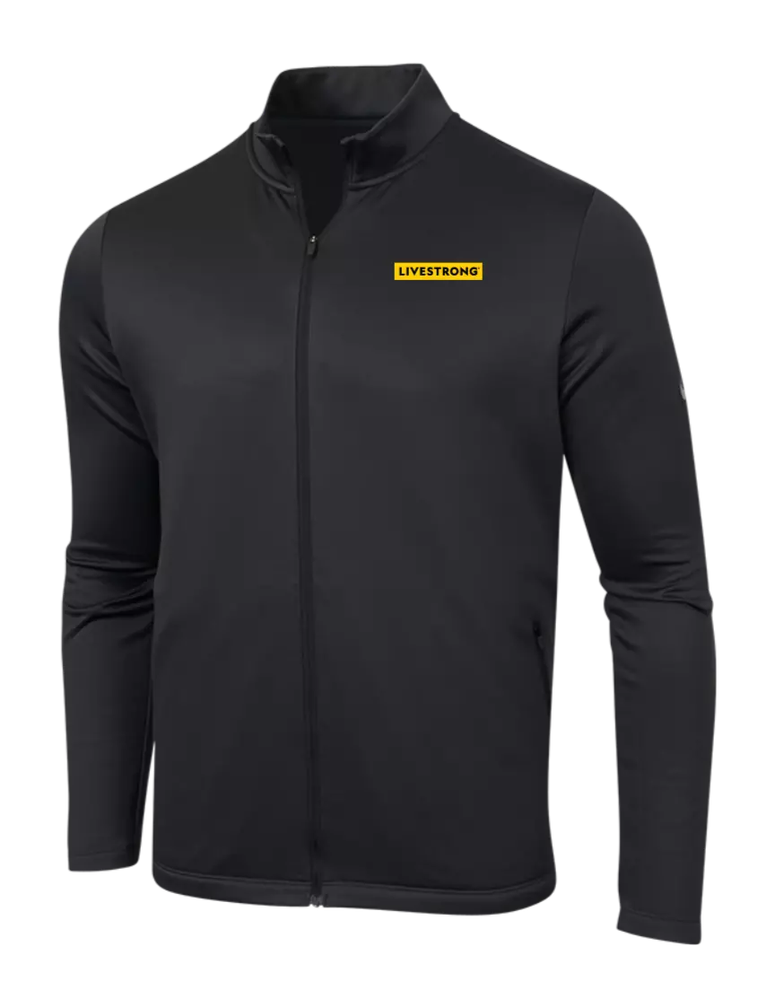 Livestrong Nike Black Therma-FIT Full-Zip Fleece w/LIVESTRONG Logo