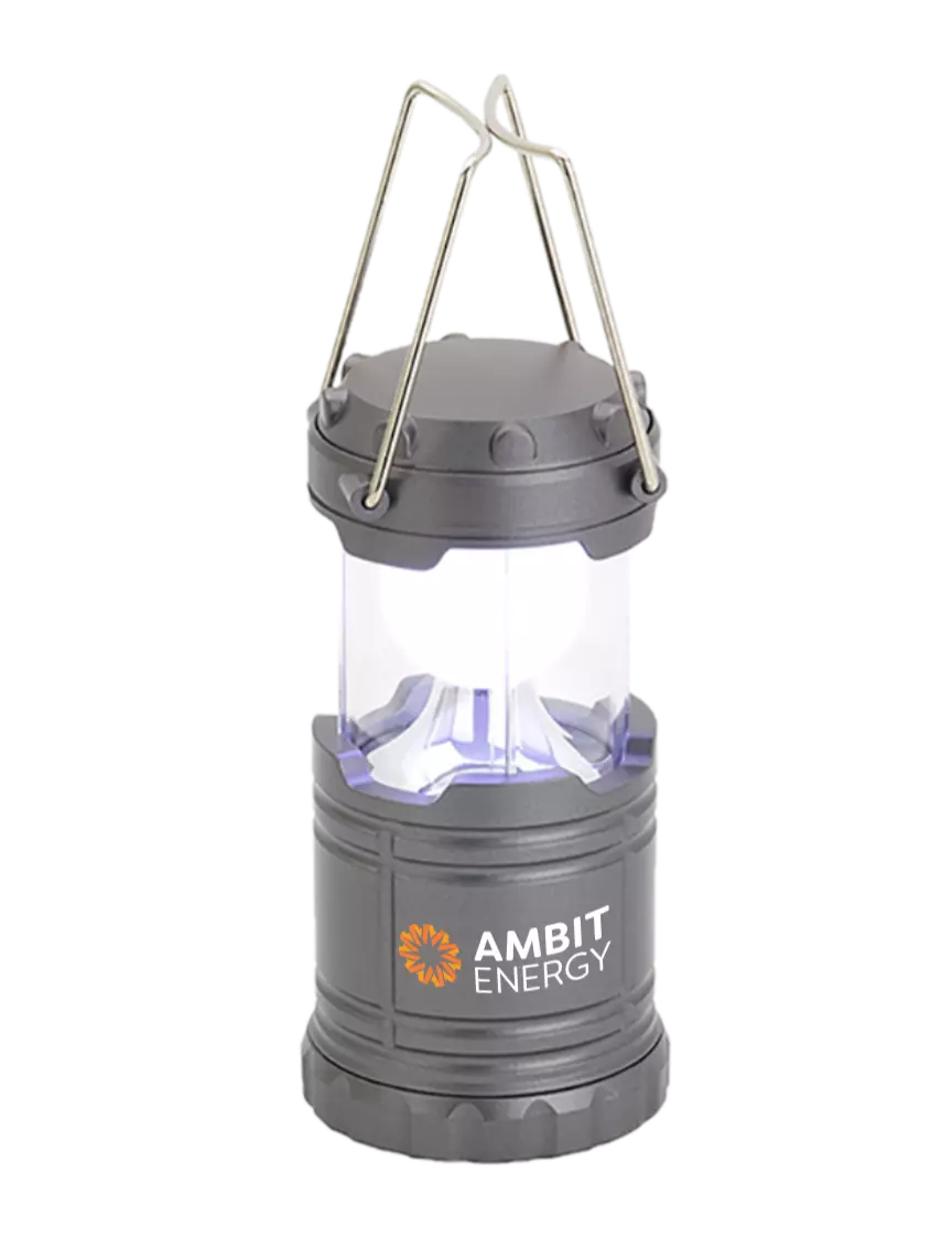Ambit Gunmetal Mini Retro Lantern w/Ambit Logo 