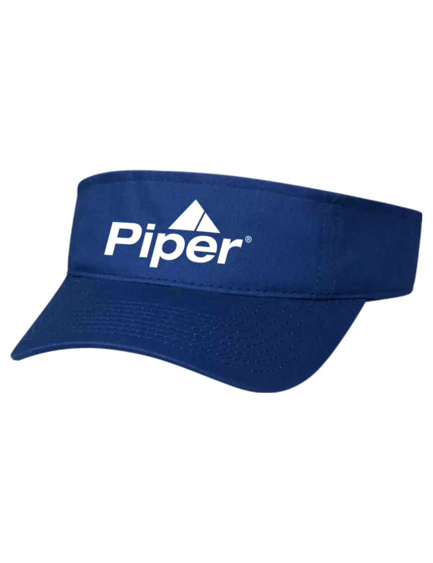 Piper Royal Cap Visor w/Piper Logo