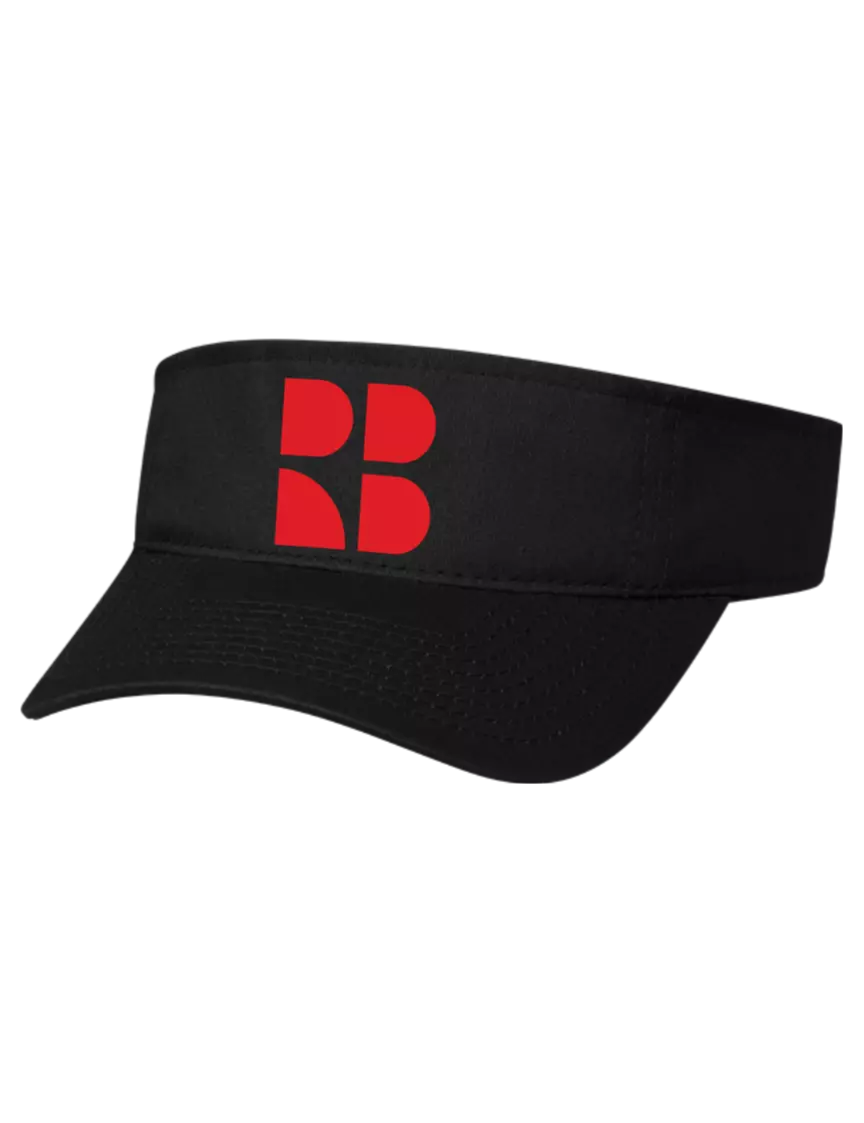 Rectenwald Brothers Black Cap Visor w/RB Logo
